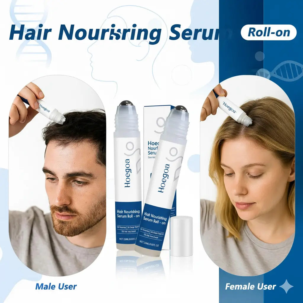 Hair Growth Serum Roll-On - Rosemary & ginger Scalp Revitalizer (25ml) Klyra