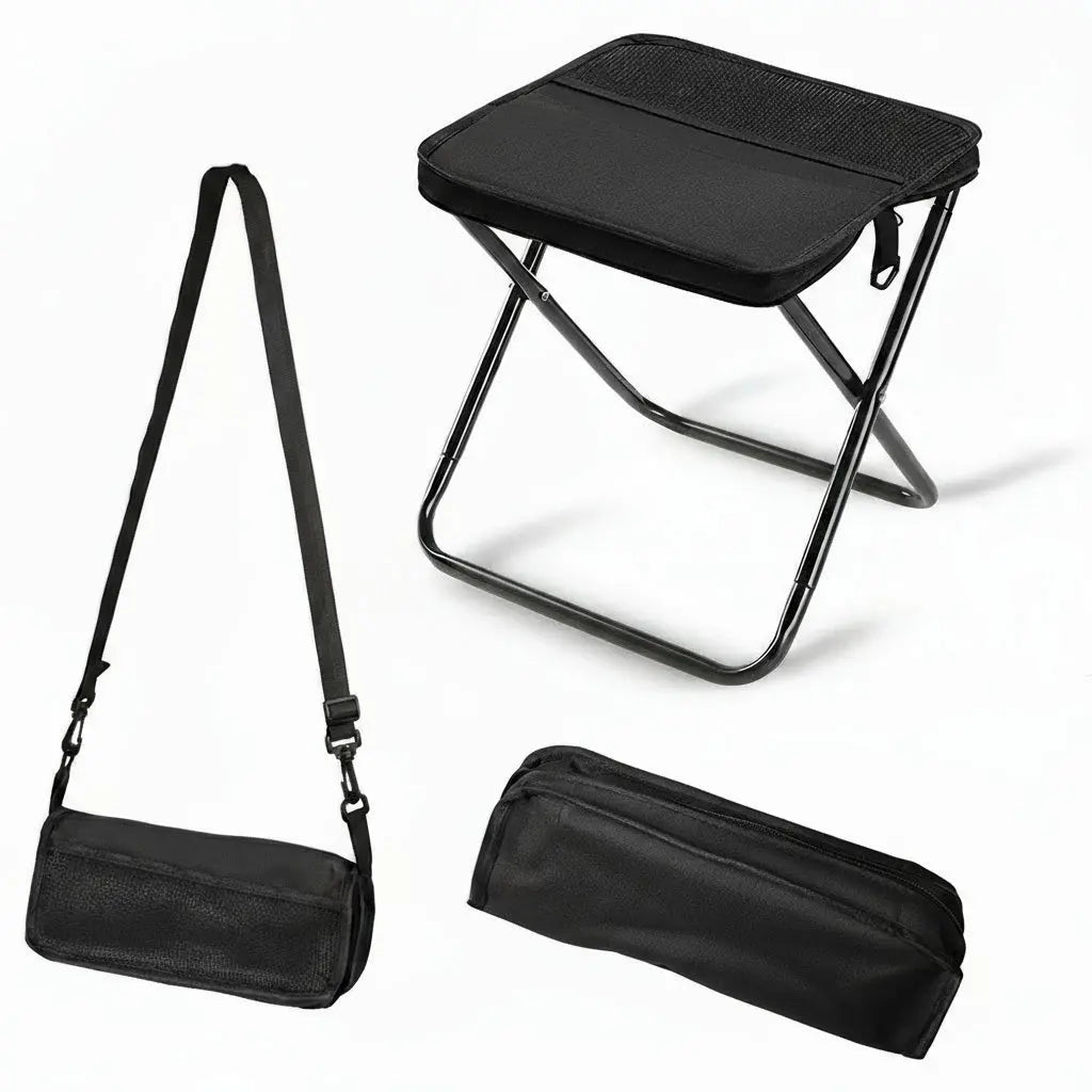 Portable Foldable Chair – Lightweight Outdoor Seat with Carry Bag Klyra