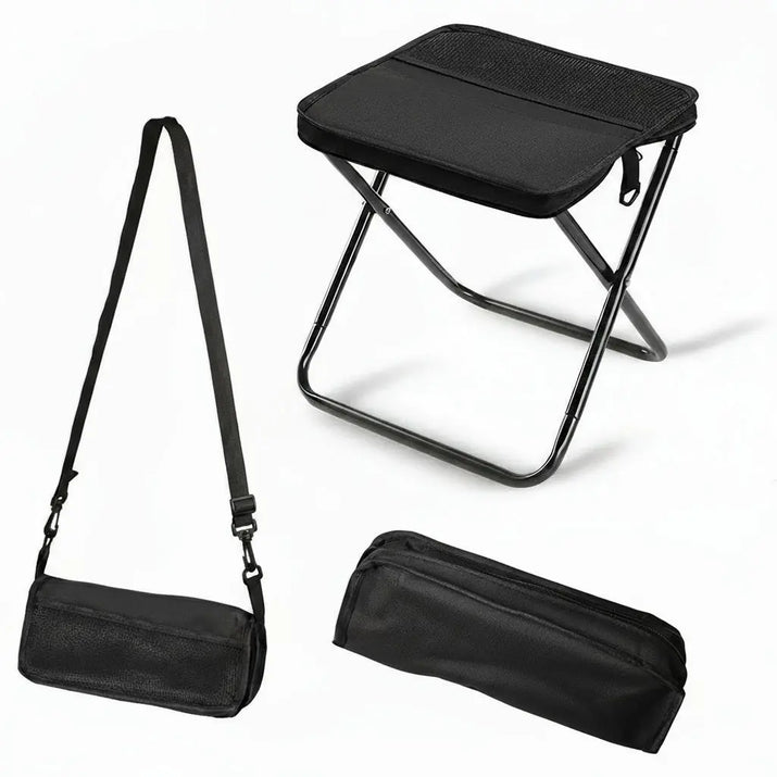 Portable Foldable Chair – Lightweight Outdoor Seat with Carry Bag Klyra