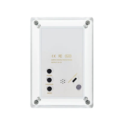 Digital Forever Photo Frame 5 Inch – 4G Memory IPS Display with 1200mAh Battery Klyra